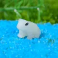 Harz leuchtender Frosch Miniatur Figur Mikro Landschaft Ornament DIY kreative Dekoration - Stil F
