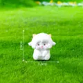 Simpatica statuetta di pecora in miniatura resina fai da te ornamento scrivania micro - N. 5 Pecora