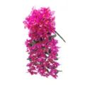 Bougainvillea artificial flor colgante rosa cesta de flores falsa decoracion - Púrpura Rosa