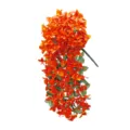 Planta artificial colgante de buganvilla enredadera para decoracion interior exterior hogar. - Naranja