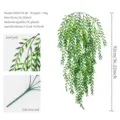 Artificial hanging plant fern vine 92cm green plastic plant wall decor for home room - DZH178-08