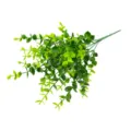 Ramo de hojas de eucalipto artificiales planta verde para decoración de bodas y hogar - Verde