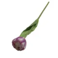 Flor de tulipán morado artificial de tallo único para decoración del hogar y atrezzo. - Degradado Púrpura