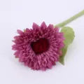 Stelo di fiore di margherita artificiale viola, ramo finto per arredamento casa e vaso. - Girasole a Olio a Testa Singola / Viola chiaro