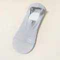 Calcetines invisibles de verano para hombre de malla fina gris claro transpirables variante - Talla única / Gris claro