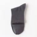 Men's solid color mid-tube casual cotton socks, breathable and comfortable for daily wear. - One Size / 03 Dark Gray
