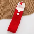 Christmas Santa coral fleece long socks for women, thick warm winter over-the-knee sleep socks. - #21 Red Santa Claus