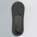 Herren niedrige unsichtbare Socken, dunkelgraue kurze Bootsocken mit Silikon Rutschschutz. - Einheitsgröße / Dunkelgrau Stil 03