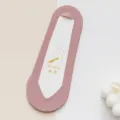 Summer thin ice silk invisible boat socks for women, solid color low cut shallow socks. - One Size / Type 17V - Deep Pink
