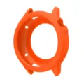 Durable silicone protective case for smartwatch orange shockproof cover replacement part - Orange