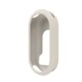 Silikon Schutzhülle für Xiaomi Band 8, weiche Anti-Sturz Armband Ersatzschale in weiß. - Xiaomi Smart Band 8 Silikonhülle / Blassgold