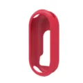 Detailaufnahme einer strapazierfähigen roten Silikonschutzhülle, flexibel und stoßdämpfend. - Xiaomi Smart Band 8 Silikonhülle / Original-Rot