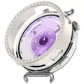 Nahaufnahme Detail der Strass Smartwatch Schutzhülle, glänzendes Kristall Bumper Design. - Mattierter Sternenlicht