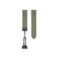 Replacement composite silicone watch strap with magnetic folding buckle for smart watch. - 22mm Watch Bands / Army Green