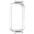 Detailansicht der weissen Schutzhuelle fuer das Fitness Armband, sturzsicheres Zubehoer. - Weiß