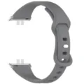 Γκρι λουράκι ρολογιού σιλικόνης συμβατό με smartwatch αθλητικό ανταλλακτικό - Γκρι