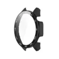 Θήκη προστασίας από σκληρυμένο γυαλί για Huawei Watch GT5 46mm μαύρο προστατευτικό κάλυμμα - Στυλ Κλίμακας / Μαύρο