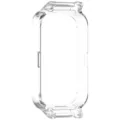 Transparente Schutzhülle Detailansicht für Smartwatch mit klarem Finish und präzisen Aussparungen. - Klarweiß