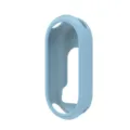 Weiche Silikon Schutzhülle Detail für Smartband Zubehör in hellblauer matter Farboptik - Xiaomi Smart Band 8 Silikonhülle / Dehnungsblau