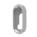 Silikon Schutzhülle Detailansicht, weiches und langlebiges Material für Smartwatch Band. - Xiaomi Smart Band 8 Silikonhülle / Hellgrau