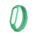 Gruenes Silikon Ersatzarmband fuer Fitness Tracker, bequemes und stylisches Sport Armband. - Blaugrün