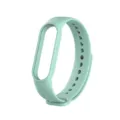 Hellgrünes Silikon Ersatzarmband für Fitness Tracker, bequemes und flexibles Accessoire. - Smaragdgrün