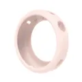 Hellrosa Silikon-Schutzhülle für Smartwatch, langlebiges Ring-Cover-Zubehör für Uhr. - Nebula Rosa