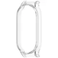 Transparente PC Schutzhülle für Smart Fitness Armband, hartes Bumper Etui für den Alltag. - Xiaomi Smart Band 10 / NFC-Version (nicht kompatibel mit der Keramik-Edition) / Klarweiß