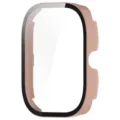 Redmi Watch 5 protective case with tempered glass screen protector PC bumper cover pink - Sakura Pink