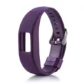 Correa de repuesto de silicona violeta compatible con monitor de actividad, diseño duradero. - Púrpura profundo
