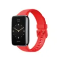 Correa de repuesto de silicona suave para pulsera inteligente, accesorio rojo cómodo. - Rojo