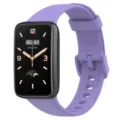Correa de repuesto de silicona morada para smartwatch Xiaomi Band 7 Pro, suave y fuerte. - Lavanda