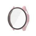 Pink protective case with tempered glass screen protector for Huawei GT6 46mm smartwatch. - Sakura Pink