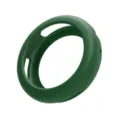 Grüne Silikon Schutzhülle Detail für Smartwatch, flexibles Ring Design für sicheren Halt. - Dunkelgrün