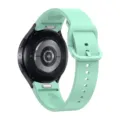 Correa de repuesto de silicona para Samsung Galaxy Watch 6 44mm, correa verde menta de liberación. - Verde Oficial