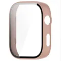 Duurzaam hard PC beschermhoesje met gehard glas schermbeveiliging voor de Redmi Watch 6. - Kersenbloesem Roze