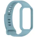 Ersatz Silikon Armband fuer Fitness Tracker, langlebig flexibel, hellblau farbe. - Dehnungsblau