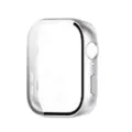 Beschermhoes voor smartwatch met geïntegreerd gehard glas voor dagelijks handig gebruik - Zilver