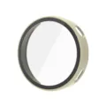 Smartwatch beschermhoes PC gehard glas alles-in-één bumper case voor ronde horloge - Huawei GT6-41 Hoesje en Folie / Ivoor
