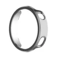 Smartwatch beschermhoes, PC hardcase met metalen afwerking voor ronde smartwatch wijzerplaten. - Huawei GT6-41 Hoesje en Folie / Zilver