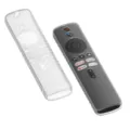 Transparente Silikon Schutzhülle für Xiaomi TV Stick 4K Fernbedienung staubdicht Cover - Transparent