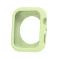 Custodia protettiva in silicone verde chiaro per smartwatch, ritagli precisi, accessorio. - Lime