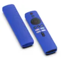 Blauer Silikon Schutzumschlag für Xiaomi TV Stick Fernbedienung Anti-Rutsch Cover - Dunkelblau