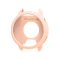 Detailansicht der pfirsichfarbenen Silikon-Smartwatch-Schutzhülle mit Ausschnitt. - Garmin Active 6 Silikonhüllen / Fleischrosa