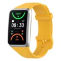 Ersatzarmband für Smartwatch in hellem Gelb, passendes Silikonarmband für digitales Handgelenk. - Vitalitätsgelb