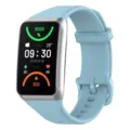 Ersatz silikon armband und uhrengehause fur smart watch band, weiches handgelenk zubehor. - Dehnungsblau