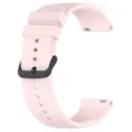 Pink silicone watch strap replacement band for smartwatch compatibility durable flexible accessory - Pink