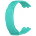 Replacement silicone smart watch band strap in mint green color, comfortable and durable daily wear. - Teal