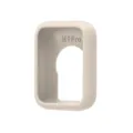 Silicone protective case for Xiaomi Band 9 Pro, soft anti-drop replacement housing cover. - Ivory