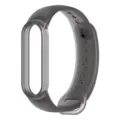 Bracelet de rechange gris transparent pour tracker de fitness, bracelet silicone avec boucle. - Noir Transparent